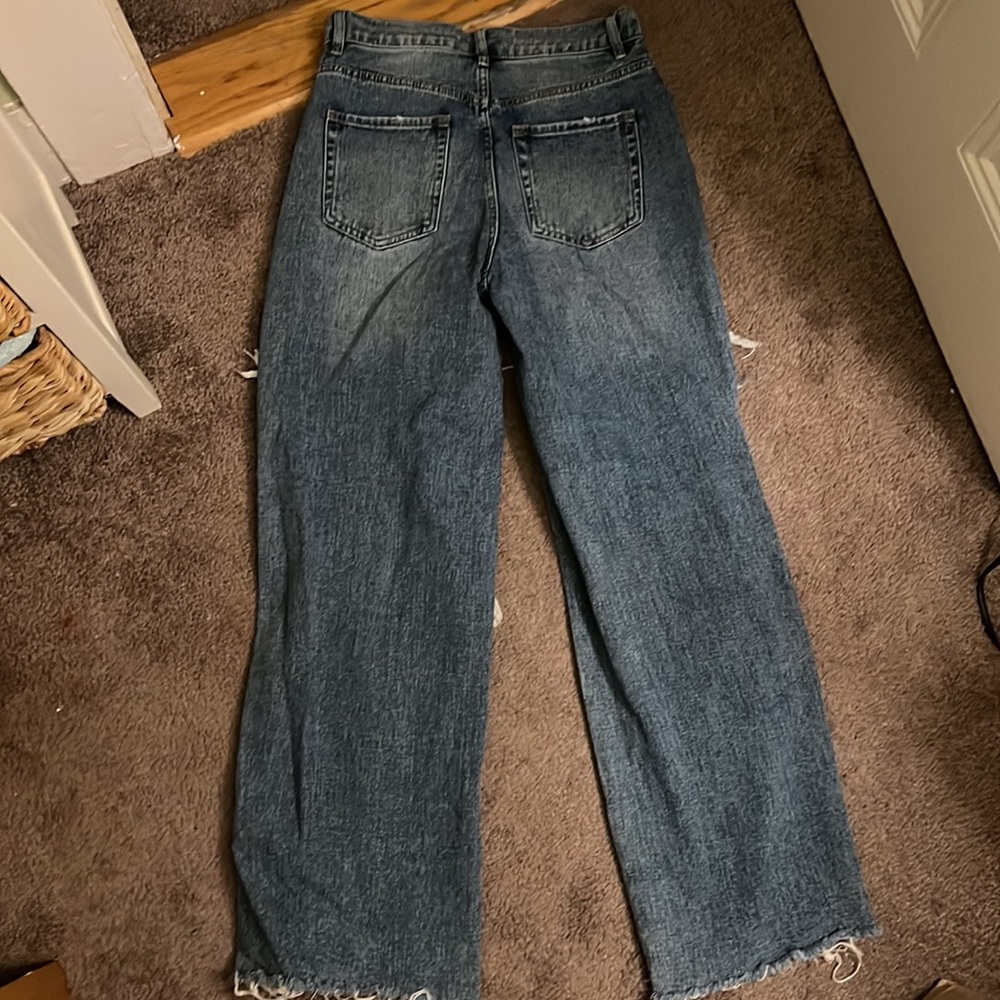 Pacsun Baggy Distressed Jeans - Picture 2 of 3